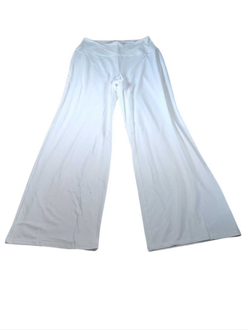 Girlfriend Collective Wide Leg Yoga Pants White Size Small